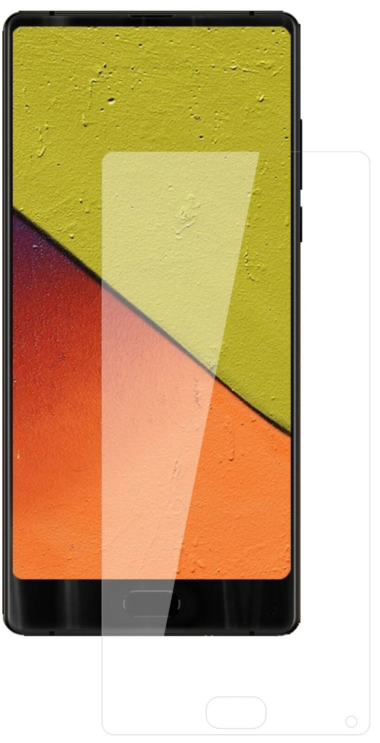 Klare Displayschutzfolie von dipos passend für Maze Alpha X, 9H kratzfest und blasenfrei montiert