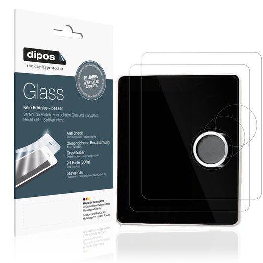 Klare Displayschutzfolie von dipos passend für Nivona NICR 970, 9H kratzfest und blasenfrei montiert