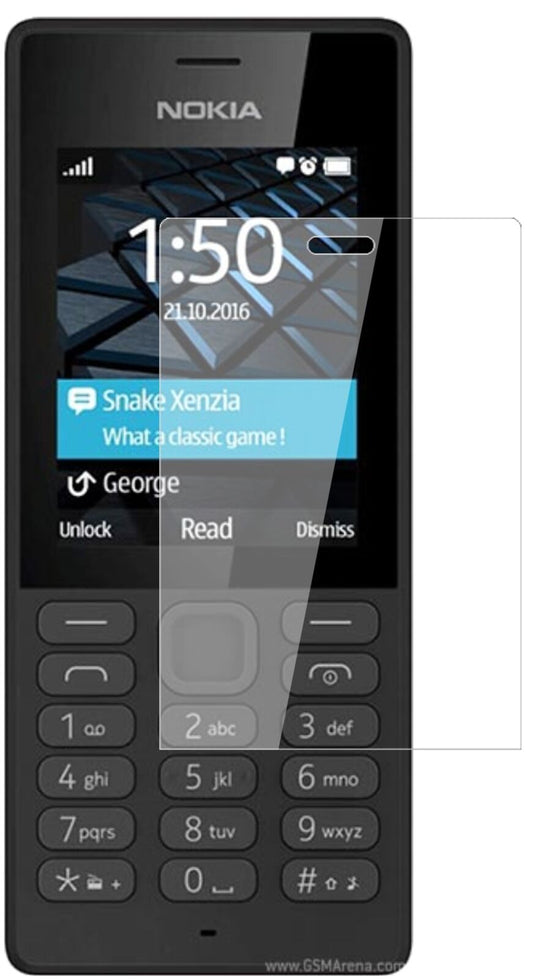 Klare Displayschutzfolie von dipos passend für Nokia 150, 9H kratzfest und blasenfrei montiert