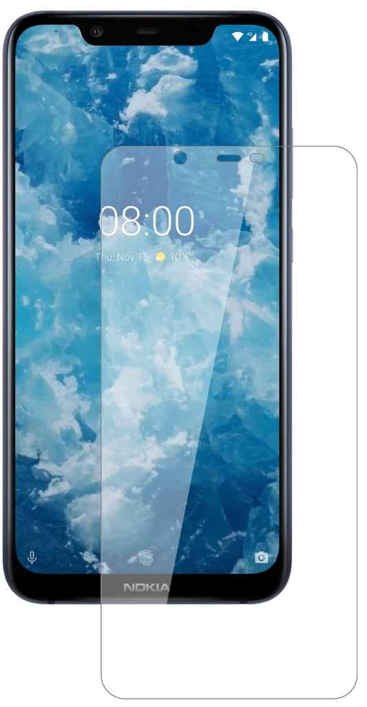 Klare Displayschutzfolie von dipos passend für Nokia 46030, 9H kratzfest und blasenfrei montiert