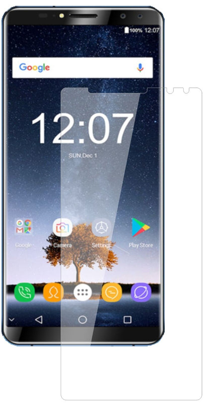 Klare Displayschutzfolie von dipos passend für Oukitel K6, 9H kratzfest und blasenfrei montiert