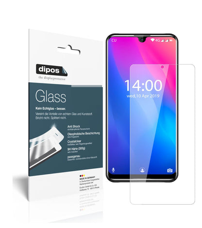Klare Displayschutzfolie von dipos passend für Oukitel K9, 9H kratzfest und blasenfrei montiert