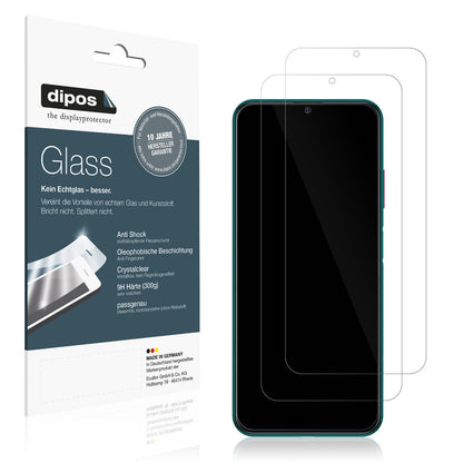 Klare Displayschutzfolie von dipos passend für Philips S706, 9H kratzfest und blasenfrei montiert