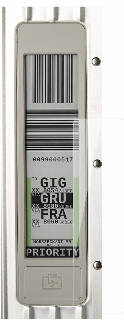 Klare Displayschutzfolie von dipos passend für Rimova Electronic Tag, 9H kratzfest und blasenfrei montiert