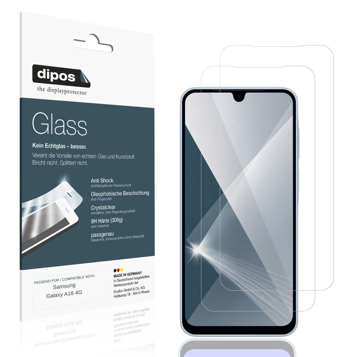 Displayschutz hergestellt in Deutschland, höchste Qualität made in Germany