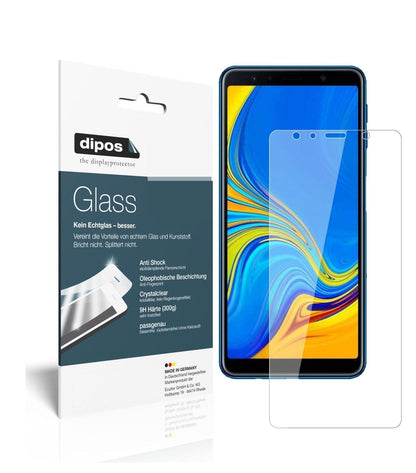 Klare Displayschutzfolie von dipos passend für Samsung J4 Core (2018), 9H kratzfest und blasenfrei montiert