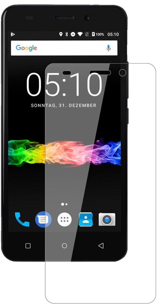 Klare Displayschutzfolie von dipos passend für Swisstone SD 510, 9H kratzfest und blasenfrei montiert