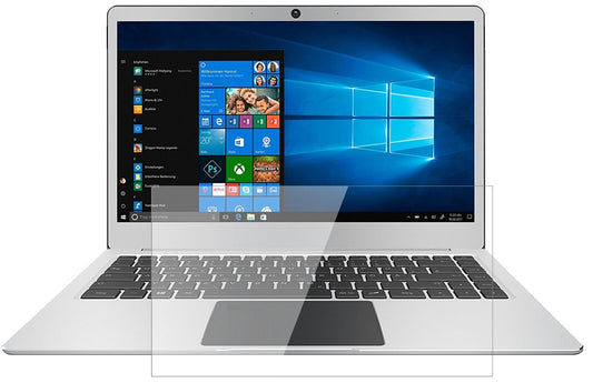 Klare Displayschutzfolie von dipos passend für Trekstor Primebook P14B, 9H kratzfest und blasenfrei montiert