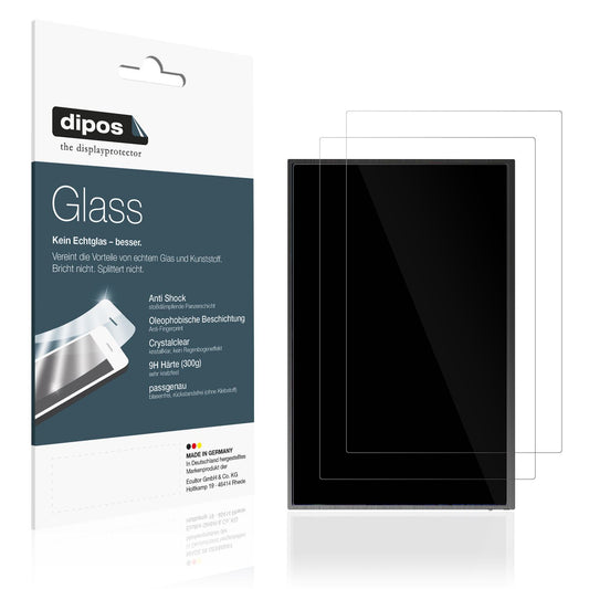 Klare Displayschutzfolie von dipos passend für UGame C2 Pro 16 Zoll, 9H kratzfest und blasenfrei montiert
