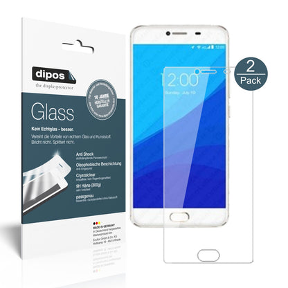 Klare Displayschutzfolie von dipos passend für Umidigi Z Pro, 9H kratzfest und blasenfrei montiert