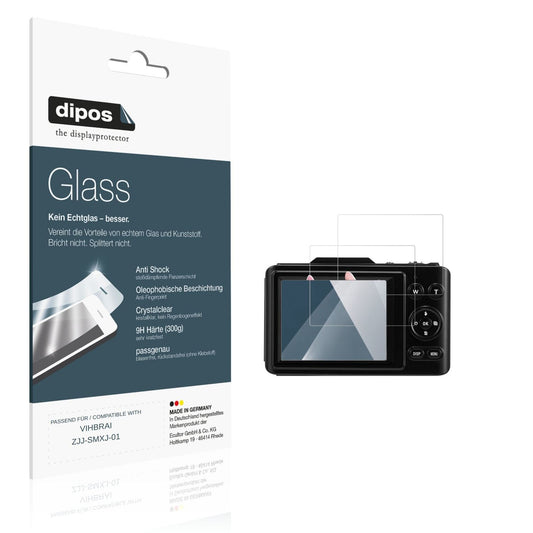 Klare Displayschutzfolie von dipos passend für VIHBRAI ZJJ-SMXJ-01, 9H kratzfest und blasenfrei montiert