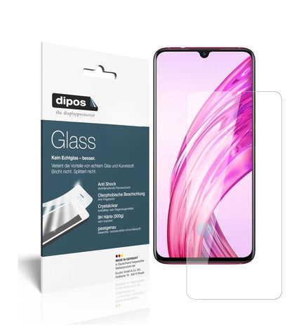 Klare Displayschutzfolie von dipos passend für Vivo X23, 9H kratzfest und blasenfrei montiert