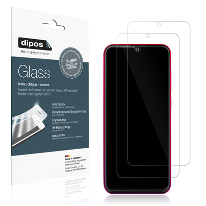 Klare Displayschutzfolie von dipos passend für Walton Primo N5, 9H kratzfest und blasenfrei montiert