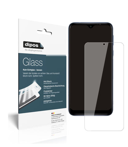 Klare Displayschutzfolie von dipos passend für Wiko Y81, 9H kratzfest und blasenfrei montiert