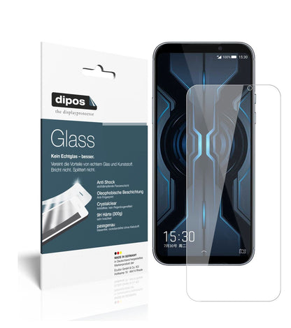 Klare Displayschutzfolie von dipos passend für Xiaomi Black Shark 2 Pro, 9H kratzfest und blasenfrei montiert