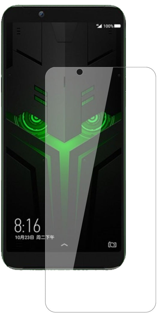 Klare Displayschutzfolie von dipos passend für Xiaomi Black Shark Helo, 9H kratzfest und blasenfrei montiert