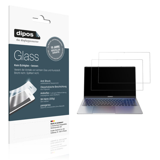 Matte Displayschutzfolie von dipos passend für Acemagic AX16, 9H kratzfest und blasenfrei montiert
