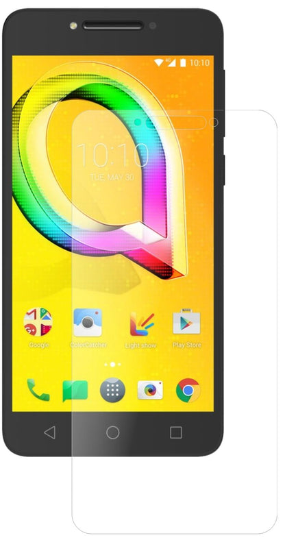 Matte Displayschutzfolie von dipos passend für Alcatel A5 LED, 9H kratzfest und blasenfrei montiert