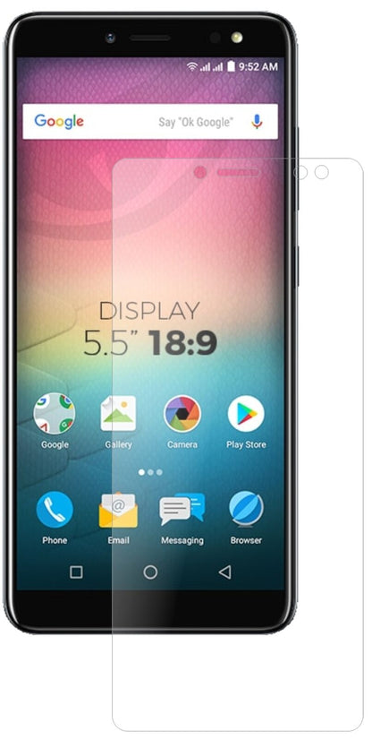 Matte Displayschutzfolie von dipos passend für Allview V3 Viper, 9H kratzfest und blasenfrei montiert