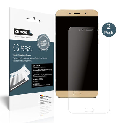 Matte Displayschutzfolie von dipos passend für Allview X4 Soul Lite, 9H kratzfest und blasenfrei montiert