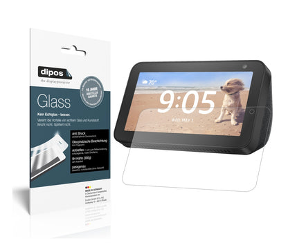 Matte Displayschutzfolie von dipos passend für Amazon Echo Show 5, 9H kratzfest und blasenfrei montiert
