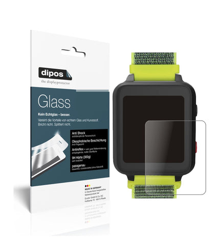 Matte Displayschutzfolie von dipos passend für Anio 5 Smartwatch, 9H kratzfest und blasenfrei montiert