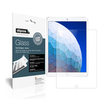 Matte Displayschutzfolie von dipos passend für Apple iPad Air (2019) 10.5 Zoll, 9H kratzfest und blasenfrei montiert