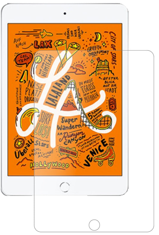 Matte Displayschutzfolie von dipos passend für Apple iPad Mini (2019) 7.9 Zoll, 9H kratzfest und blasenfrei montiert