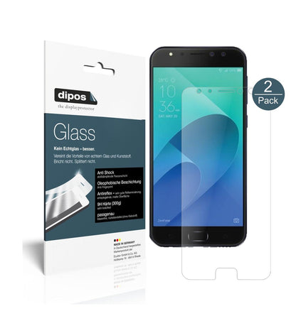 Matte Displayschutzfolie von dipos passend für Asus Zenfone 4 Selfie Pro ZD552KL, 9H kratzfest und blasenfrei montiert