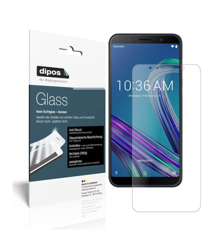 Matte Displayschutzfolie von dipos passend für Asus ZenFone Max M1 (ZB556KL), 9H kratzfest und blasenfrei montiert