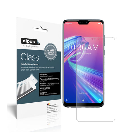Matte Displayschutzfolie von dipos passend für Asus ZenFone Max Pro (M2), 9H kratzfest und blasenfrei montiert