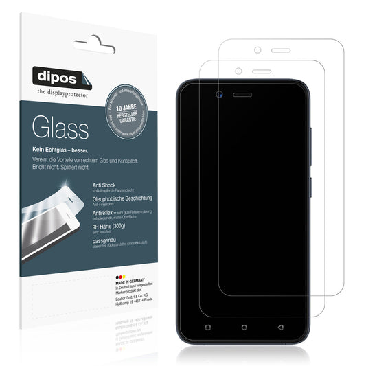 Matte Displayschutzfolie von dipos passend für Benco Y11, 9H kratzfest und blasenfrei montiert