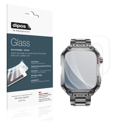 Matte Displayschutzfolie von dipos passend für BENYAR SMART EF2 Pro, 9H kratzfest und blasenfrei montiert