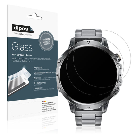 Matte Displayschutzfolie von dipos passend für Benyar EF13-E, 9H kratzfest und blasenfrei montiert