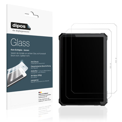 Matte Displayschutzfolie von dipos passend für Blackview Active 12 Pro, 9H kratzfest und blasenfrei montiert