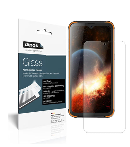 Matte Displayschutzfolie von dipos passend für Blackview BV9800, 9H kratzfest und blasenfrei montiert