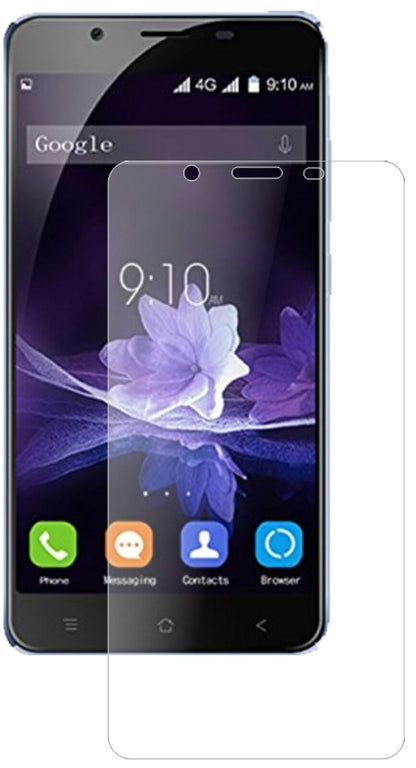 Matte Displayschutzfolie von dipos passend für Blackview P2, 9H kratzfest und blasenfrei montiert