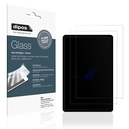 Matte Displayschutzfolie von dipos passend für Blackview Tab 90, 9H kratzfest und blasenfrei montiert