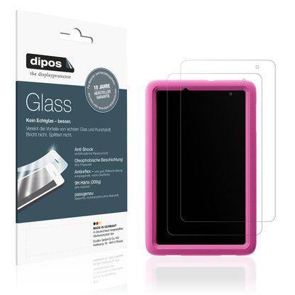 Matte Displayschutzfolie von dipos passend für Blackview Tab A5 Kids, 9H kratzfest und blasenfrei montiert