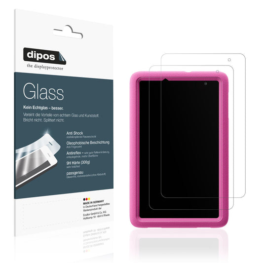 Matte Displayschutzfolie von dipos passend für Blackview Tab A5 Kids, 9H kratzfest und blasenfrei montiert