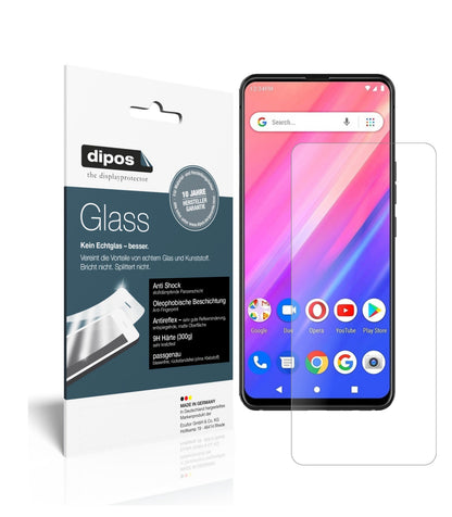 Matte Displayschutzfolie von dipos passend für BLU BOLD N1, 9H kratzfest und blasenfrei montiert