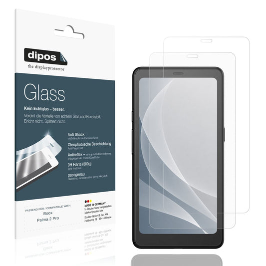 Matte Displayschutzfolie von dipos passend für Boox Palma 2 Pro, 9H kratzfest und blasenfrei montiert