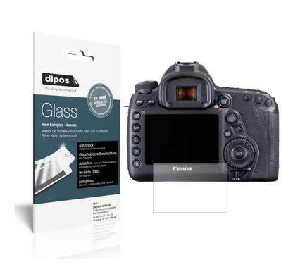 Matte Displayschutzfolie von dipos passend für Canon EOS 5D Mark IV, 9H kratzfest und blasenfrei montiert
