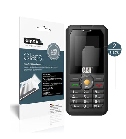 Matte Displayschutzfolie von dipos passend für Caterpillar CAT B30, 9H kratzfest und blasenfrei montiert