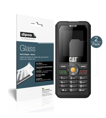 Matte Displayschutzfolie von dipos passend für Caterpillar CAT B30, 9H kratzfest und blasenfrei montiert