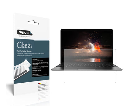 Matte Displayschutzfolie von dipos passend für Chuwi Aerobook CWI510, 9H kratzfest und blasenfrei montiert