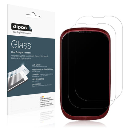 Matte Displayschutzfolie von dipos passend für Coolpad 8020, 9H kratzfest und blasenfrei montiert