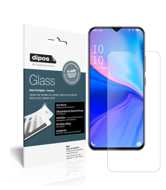 Matte Displayschutzfolie von dipos passend für Coolpad COOL10, 9H kratzfest und blasenfrei montiert