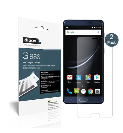 Matte Displayschutzfolie von dipos passend für Cubot Cheetah 2, 9H kratzfest und blasenfrei montiert