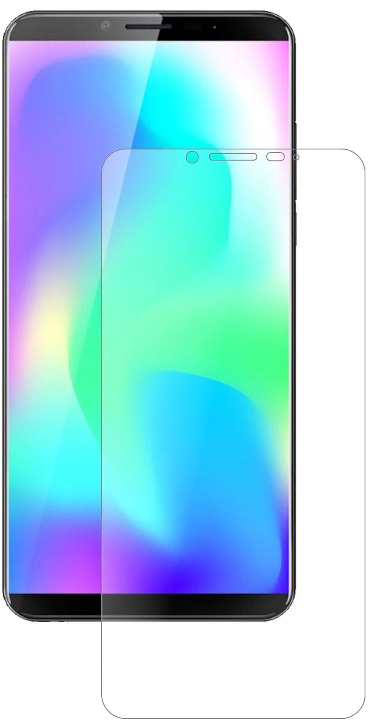 Matte Displayschutzfolie von dipos passend für Cubot X19, 9H kratzfest und blasenfrei montiert